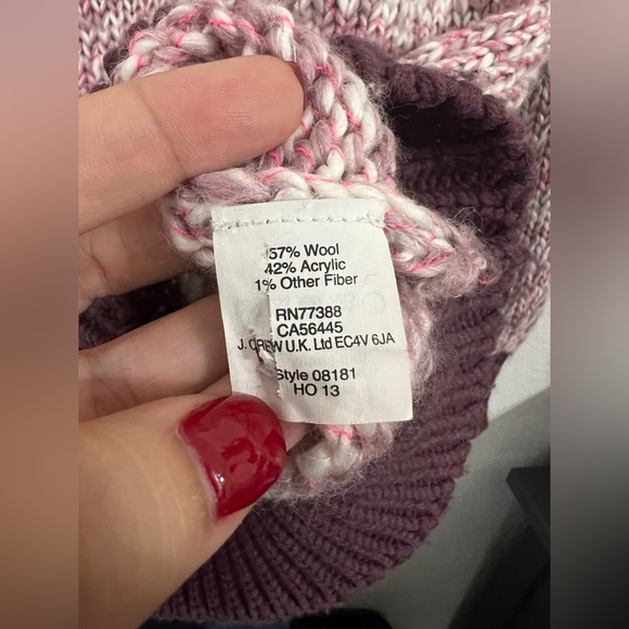 J. Crew Wool Blend Crewneck Sweater Size M - Picture 7 of 7